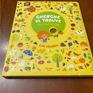 Auzou Éveil Yellow Kids Activity Book